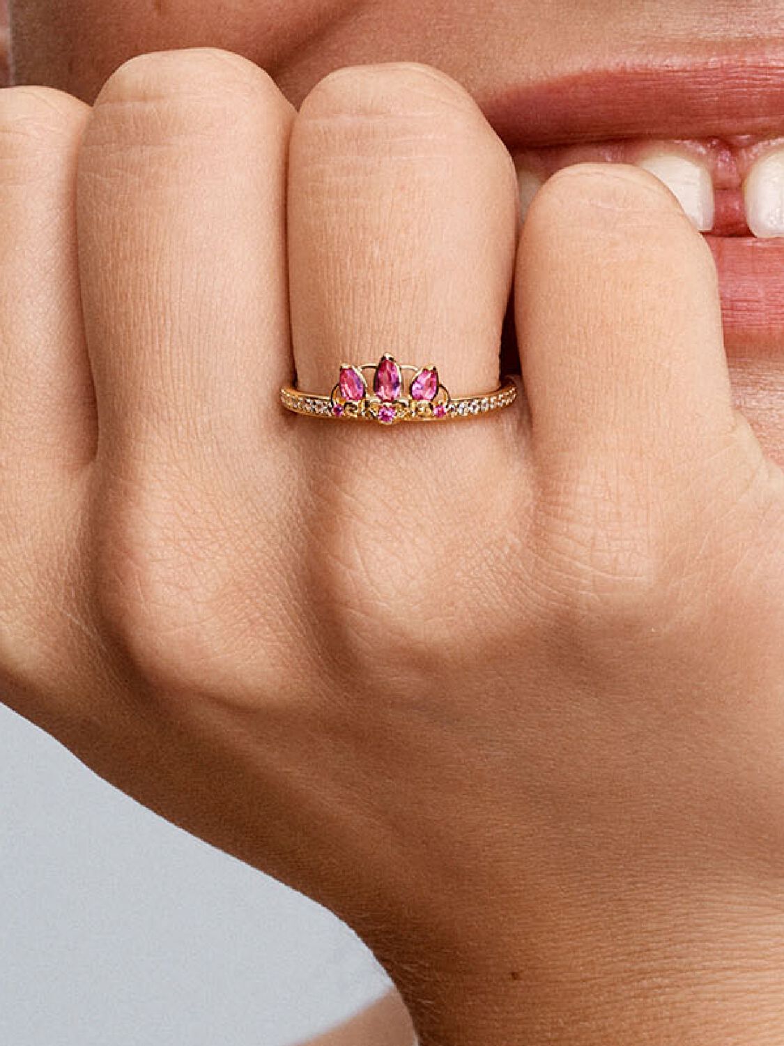 Princess Rapunzel Tiara Ring